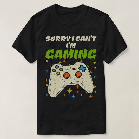Rant Imゲームおもしろいビデオゲームコントローラゲーム Tシャツ (デザイン正面)
