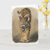 Ranthambhore (Satra)のTigress カード (黄色い花)