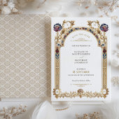 Ranunculusビクトリアン Wedding日付カードを保存 招待状