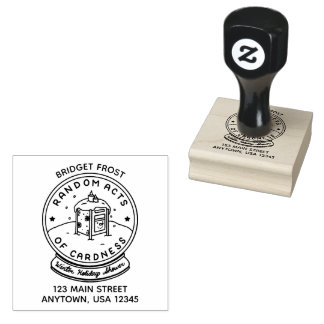 RAOCウィンターホリデーシャワースタンプ ラバースタンプ