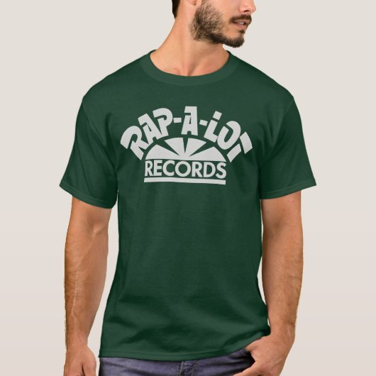 RAP A LOT Records ヒップホップ ギフト Tシャツ (正面)