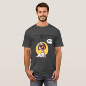 Rap Rap Duck HipHop DJ Cartoon with Headphones boy Tシャツ (正面フル)