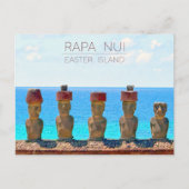 Rapa Nui / Easter Island Travel Postcard ポストカード (正面)
