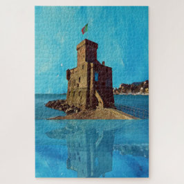 RAPALLO – イタリア – 城 – マリーナ ジグソーパズル