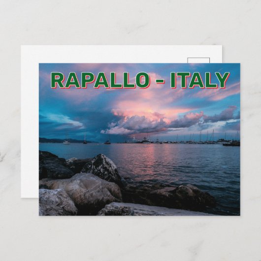 Rapallo, Italy ポストカード (正面/裏面)