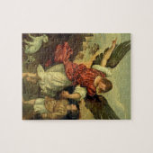 Raphaelおよびトビアス1507-8年(パネルの油) ジグソーパズル (横)