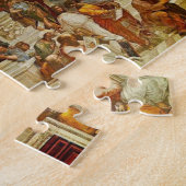 Raphaelによるアテネの学校 ジグソーパズル (側面)