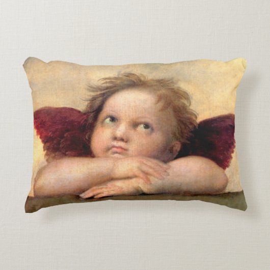 Raphaelによる天使 アクセントクッション (正面)