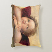 Raphaelによる天使 アクセントクッション (正面(垂直))