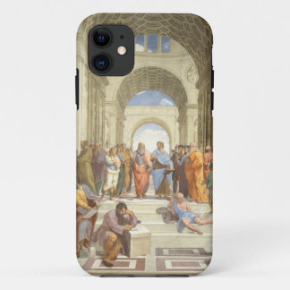 Raphaelのアテネの学校 iPhone 11 ケース