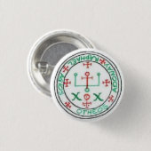 Raphaelのシール 缶バッジ (正面&裏面)