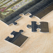 Raphaelの円形浮彫りのポートレートが付いているFrontispiece ジグソーパズル (側面)