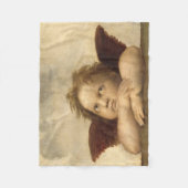 Raphaelの天使2 フリースブランケット (正面)