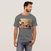 Raphaelの芸術作品の絵画 Tシャツ (正面フル)