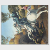 Raphaelセントジョージおよびドラゴン ラッピングペーパー (フラット)