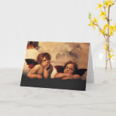 Raphael -天使 カード (黄色い花)