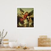 Raphael and Tobias, 1507-8 (パネル上の油) ポスター (キッチン)