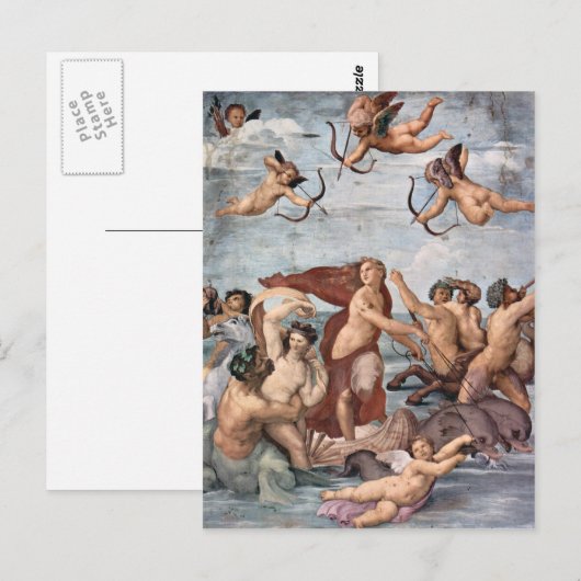 RAPHAEL - Galatea 1512年の勝利 ポストカード (正面/裏面)