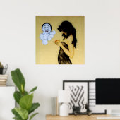 Raphael Kirchnerによる「ピエロと誘惑」 ポスター (ホームオフィス)