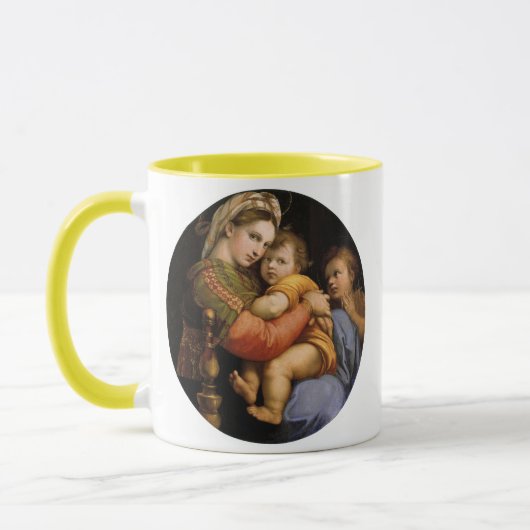 Raphael , Madonna della seggiola マグカップ (左)
