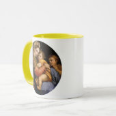 Raphael , Madonna della seggiola マグカップ (正面左)