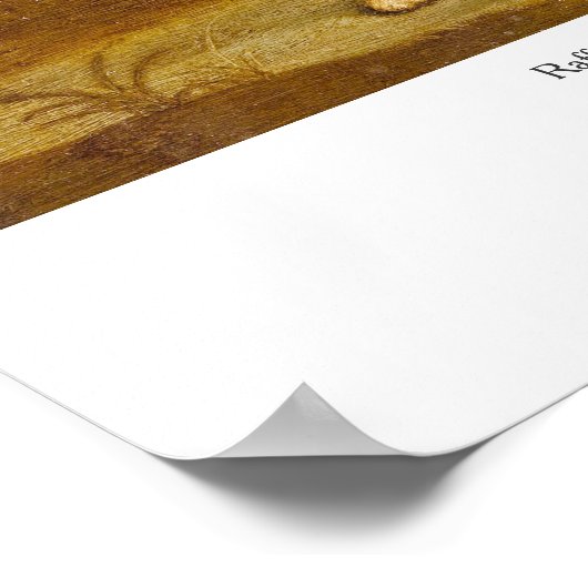 Raphael Restored Classic The Three Graces Painting ポスター (角)