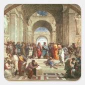 Raphael - School of Athens スクエアシール (正面)