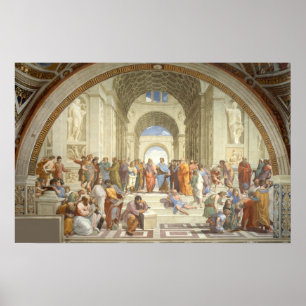 Raphael - School of Athens ポスター