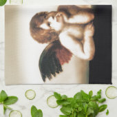 Raphael Sistine Madonnasの天使のバージョン2 キッチンタオル (折り畳み)