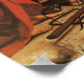 Raphael - Sts Cecilia, Paul, John Evangelist, Mar. ポスター (角)