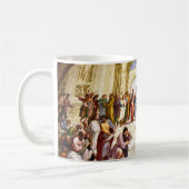 Raphael, The School of Athens (1509) コーヒーマグカップ (左)