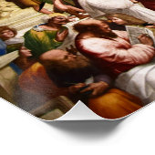 Raphael, The School of Athens (1509) ポスター (コーナー)