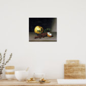 Raphaelle Peale Still Life with Cake ポスター (キッチン)