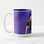 Raphael's Quest – 公式Youtubeチャンネル ツートーンマグカップ (左)