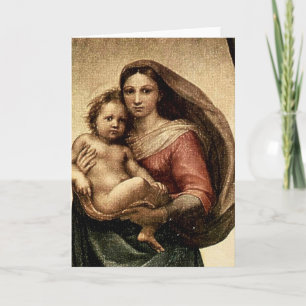 Raphael's "Sistineマドンナ"の詳細(1513年頃) カード