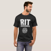 Rapid Intervention Team Rit Firefighter Rescue Tシャツ (正面フル)