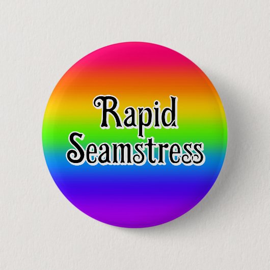 Rapid Seamstress（シークレットコード） 缶バッジ (正面)