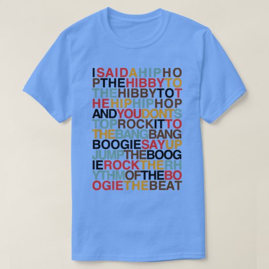 Rapperx27sデライトスガーヒルギャングTShirt Tシャツ (デザイン正面)