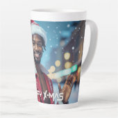 RAPPY X-MAS カフェラテマグ (右アングル)