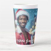 RAPPY X-MAS カフェラテマグ (正面)