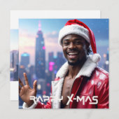 RAPPY X-MAS シーズンカード (正面/裏面)