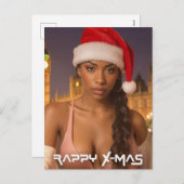 RAPPY X-MAS シーズンポストカード (正面/裏面)