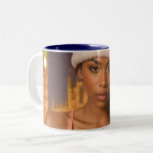 RAPPY X-MAS ツートーンマグカップ (正面左)