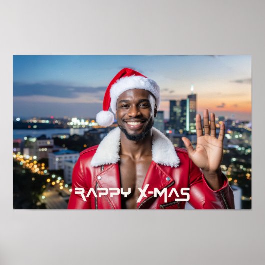 RAPPY X-MAS ポスター (正面)