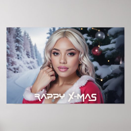 RAPPY X-MAS ポスター (正面)