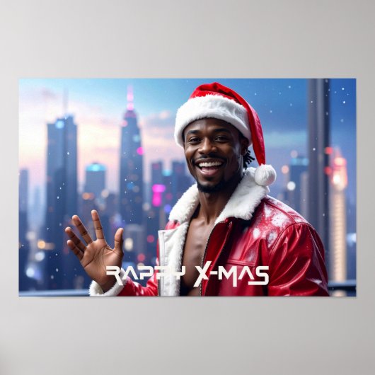 RAPPY X-MAS ポスター (正面)