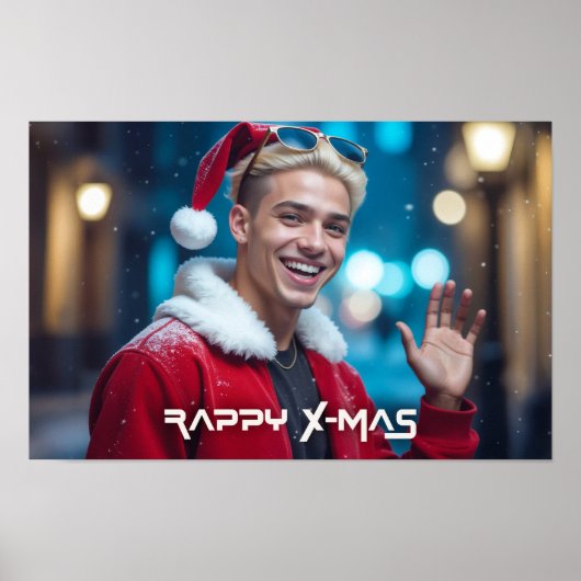RAPPY X-MAS ポスター (正面)