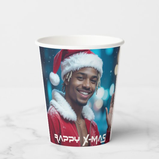 RAPPY X-MAS 紙コップ (裏面)