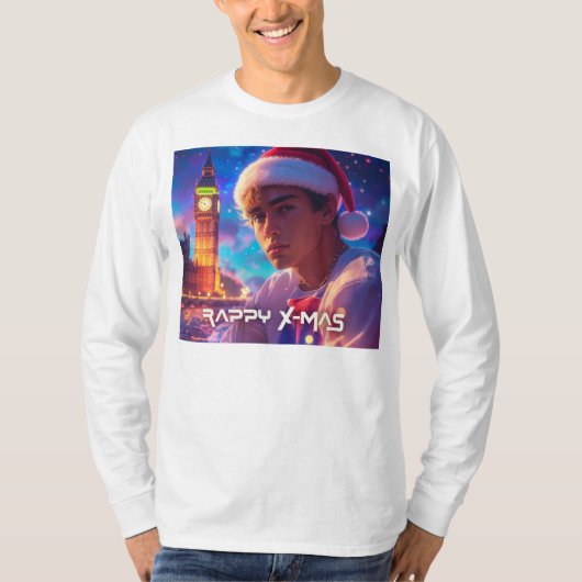 RAPPY X-MAS Tシャツ (正面)