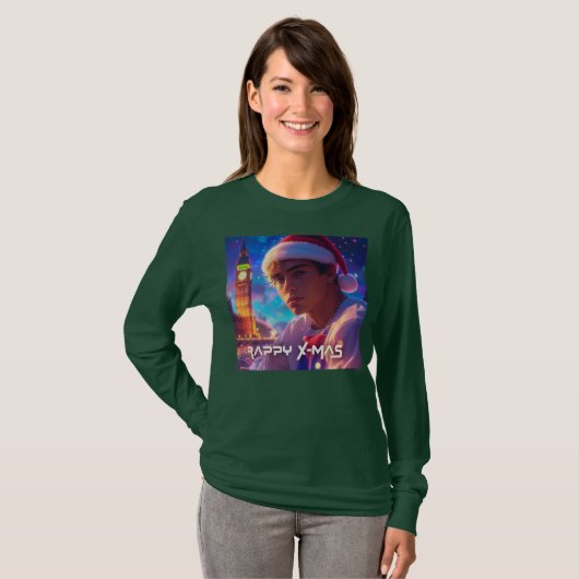 RAPPY X-MAS Tシャツ (正面フル)